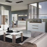 High Gloss Sideboard Wide With 4 Doors And 2 Drawers - Toronto