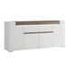High Gloss Sideboard Wide With 4 Doors And 2 Drawers - Toronto