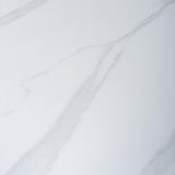 High Gloss Sintered Stone Dining Table for 4 to 6 People Rectangular - Abingdon