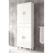 High Gloss Storage Cabinet With 4 Doors And 1 Drawer - Valdes