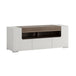 High Gloss TV Stand 140cm Wide With 2 Doors And 1 Drawer - Toronto