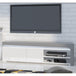 High Gloss TV Stand 63.9cm Wide With 2 Doors And LED Lights - Ashburn