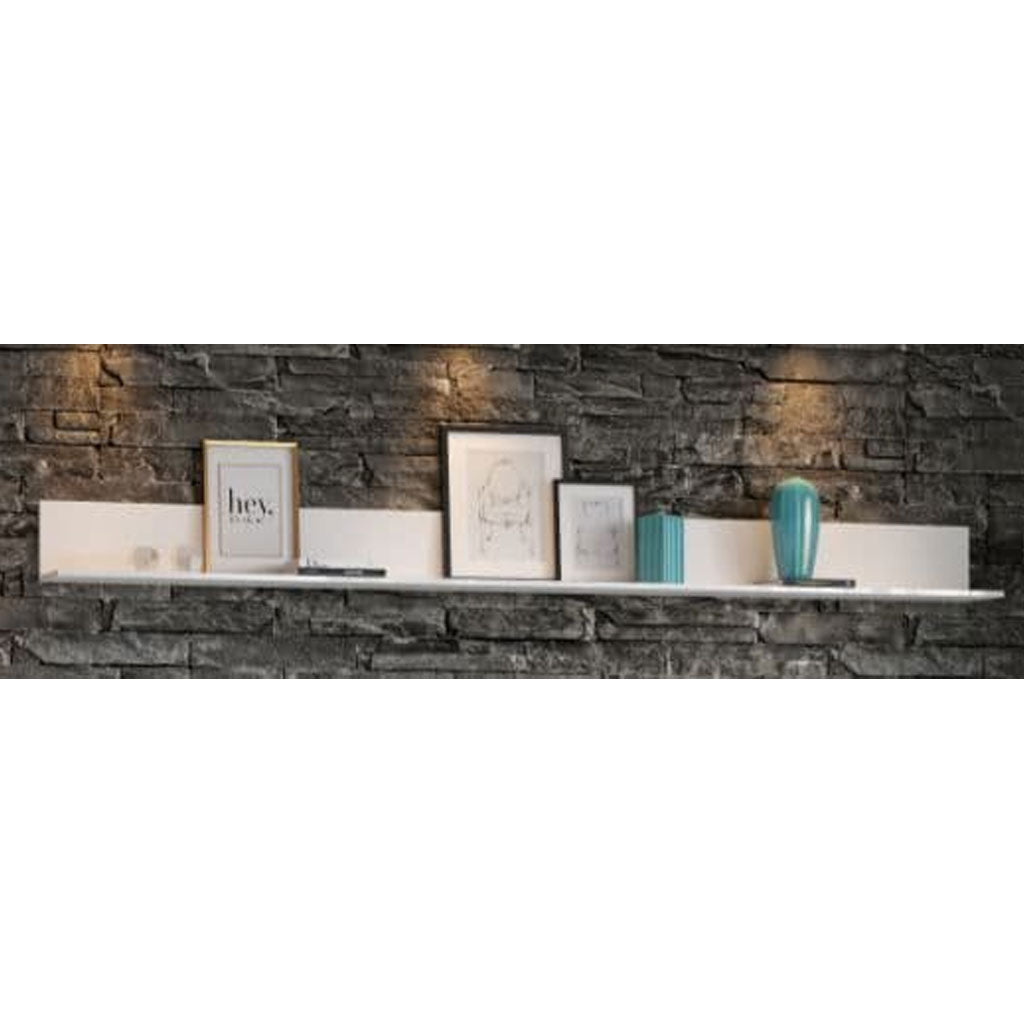 High Gloss Wall Shelf Long Floating - Salina