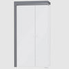 High Gloss Wardrobe With 2 Doors And LED Lights - Ashburn