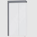High Gloss Wardrobe 102cm Wide With 2 Doors And LED Lights - Ashburn