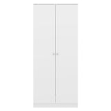 High Gloss Wardrobe With 2 Doors - Denver