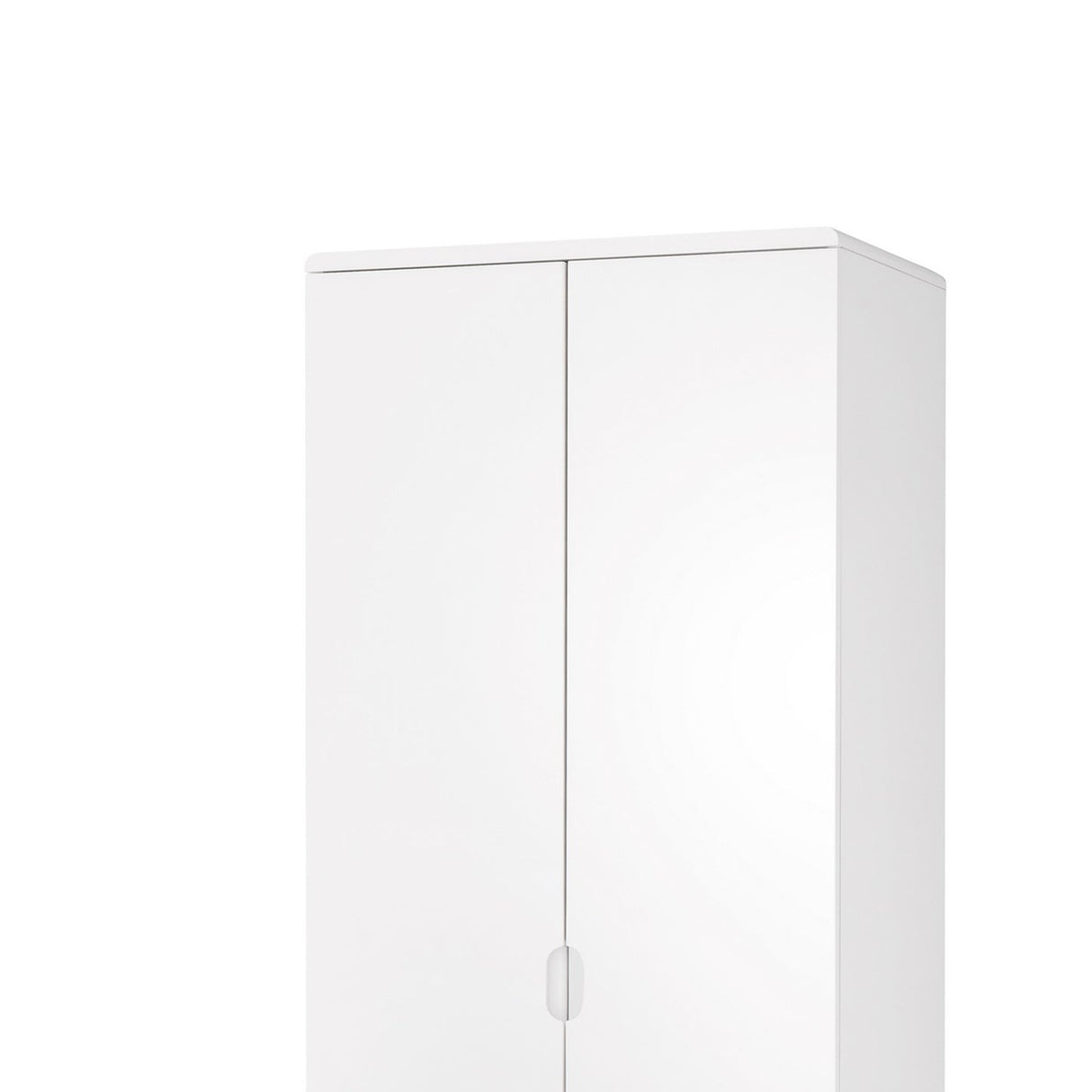 High Gloss Wardrobe With 2 Doors - Manhattan
