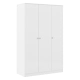 High Gloss Wardrobe With 3 Doors - Denver