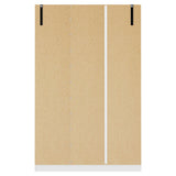 High Gloss Wardrobe With 3 Doors - Denver