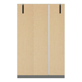 High Gloss Wardrobe With 3 Doors - Denver