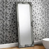 Lean-To Dressing Mirror With Wooden Frame - Rococo