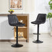 Leathaire Faux Leather Breakfast Bar Stools in Set Of 2 - Velmora