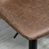 Leathaire Faux Leather Breakfast Bar Stools in Set Of 2 - Velmora