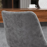 Leathaire Faux Leather Breakfast Bar Stools in Set Of 2 - Velmora