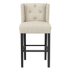 Linen Blend Fabric Counter Bar Stool - Shay