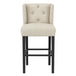 Linen Blend Fabric Counter Bar Stool - Shay