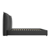 Linen Blend Fabric Double Bed - Sunday