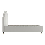 Linen Blend Fabric Single Bed - Monterey