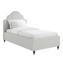 Linen Blend Fabric Single Bed - Monterey