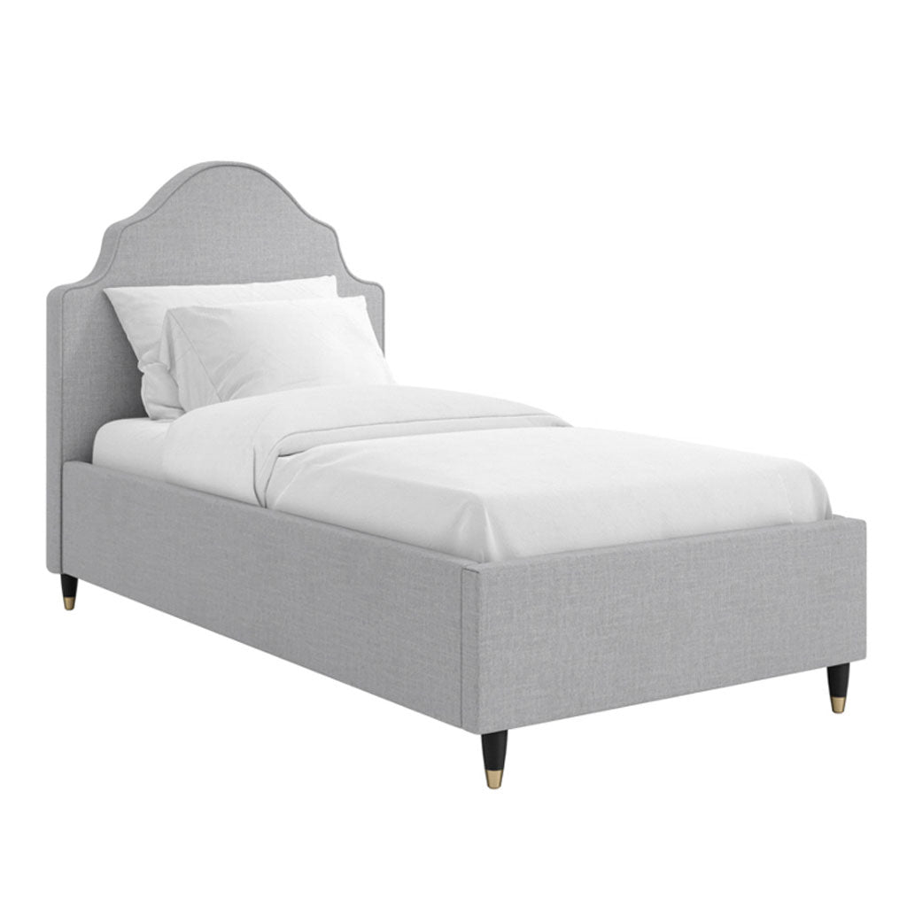 Linen Blend Fabric Single Bed - Monterey