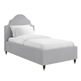Linen Blend Fabric Single Bed - Monterey