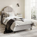 Linen Blend Fabric Single Bed - Monterey