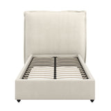 Linen Blend Fabric Single Bed - Sunday