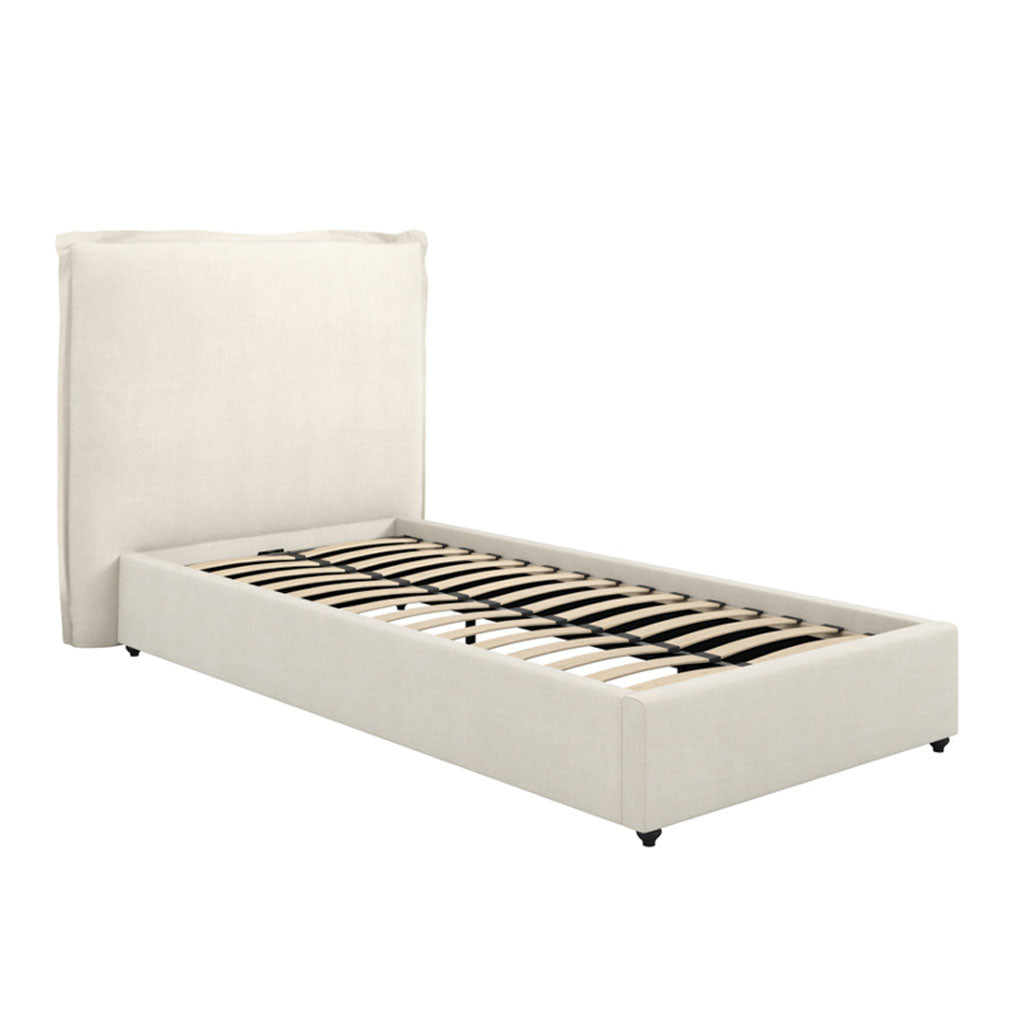 Linen Blend Fabric Single Bed - Sunday