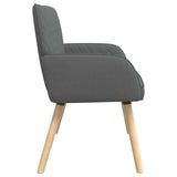 Linen Fabric 2 Seater Sofa 115cm Wide With Wooden Legs - Vantage Home