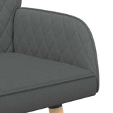 Linen Fabric 2 Seater Sofa 115cm Wide With Wooden Legs - Vantage Home