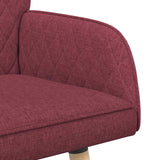 Linen Fabric 2 Seater Sofa 115cm Wide With Wooden Legs - Vantage Home