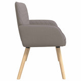 Linen Fabric 2 Seater Sofa 115cm Wide With Wooden Legs - Vantage Home