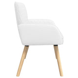 Linen Fabric 2 Seater Sofa 115cm Wide With Wooden Legs - Vantage Home