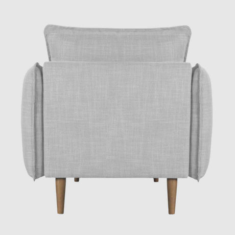 Linen Fabric Armchair 88cm Wide - Louie