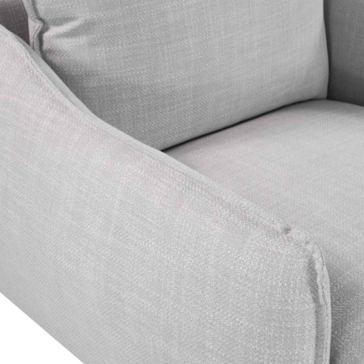 Linen Fabric Armchair 88cm Wide - Louie