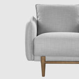 Linen Fabric Armchair 88cm Wide - Louie
