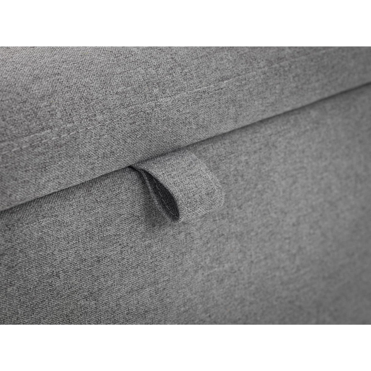 Linen Fabric Blanket Box With Storage - Astrid