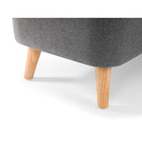 Linen Fabric Blanket Box With Storage - Astrid