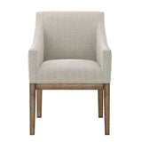 Linen Fabric Dining Chair - Piper