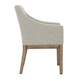 Linen Fabric Dining Chair - Piper