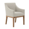 Linen Fabric Dining Chair - Piper