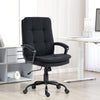 Linen Fabric Home And Office Chair 63cm Wide Double Padded - Velmora