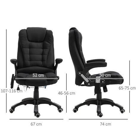 Linen Fabric Home And Office Chair 67cm Wide With Armrest - Velmora