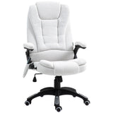 Linen Fabric Home And Office Chair 67cm Wide With Armrest - Velmora