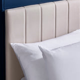 Linen Fabric Single Bed - Aylen