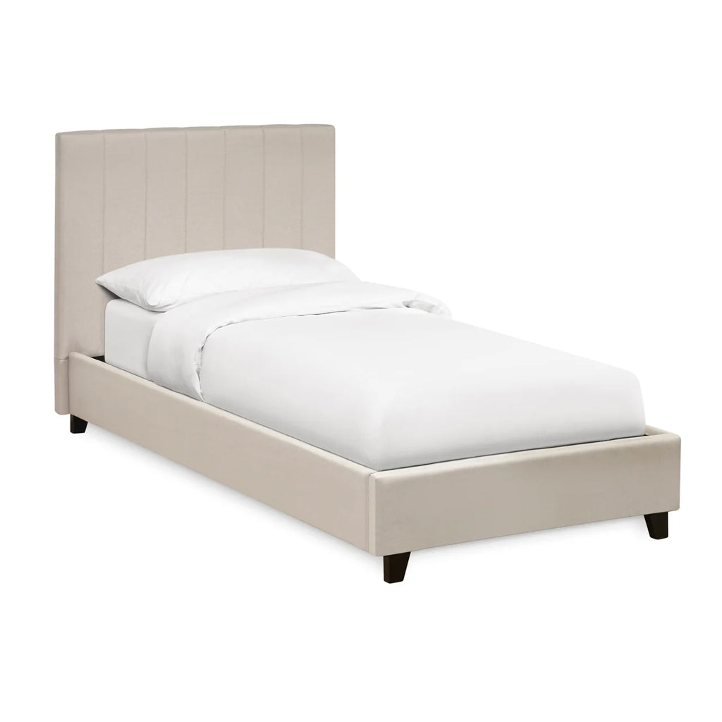 Linen Fabric Single Bed - Aylen