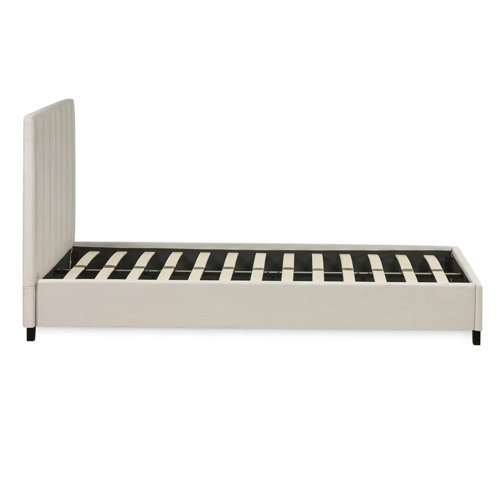 Linen Fabric Single Bed - Aylen