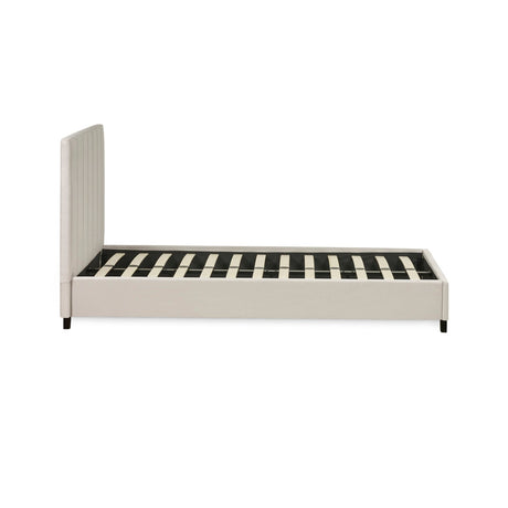 Linen Fabric Single Bed - Aylen