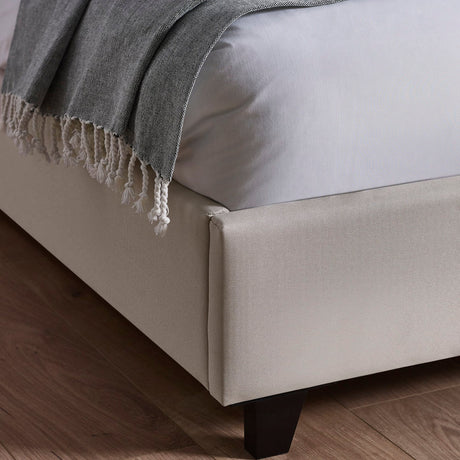 Linen Fabric Single Bed - Aylen