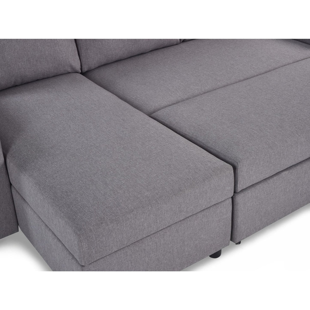 Linen Fabric Sofa Bed 224cm Wide - Angel